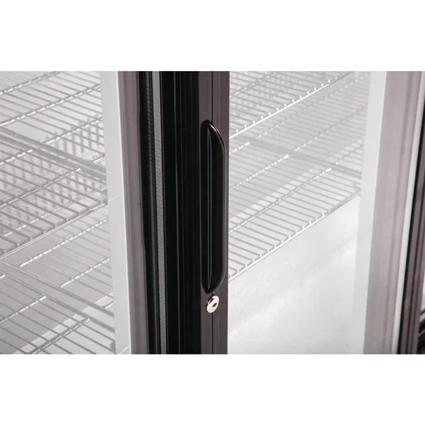 Polar G-Series Back Bar Cooler with Sliding Doors 330Ltr - 350W. Sliding doors. R600a