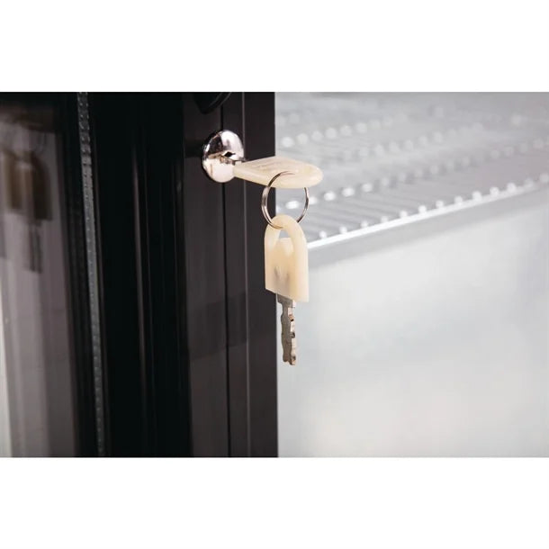 Polar GL003-A G-Series Back Bar Cooler with 2 Sliding Doors 208L