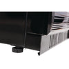 Polar GL015-A 900mm Single Solid Door Back Bar Cooler in Black 138L