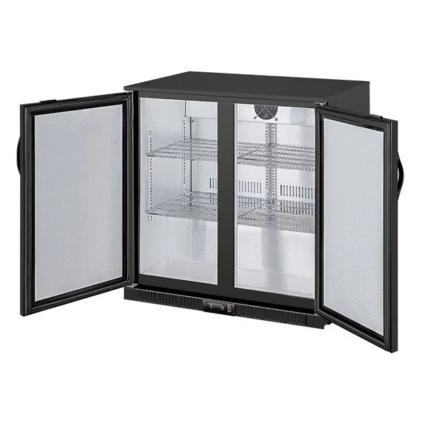 Polar GL016-A G-Series Back Bar Cooler with Solid Doors - 208L