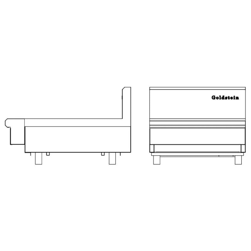Goldstein GIB12-X 300mm infill bench top only