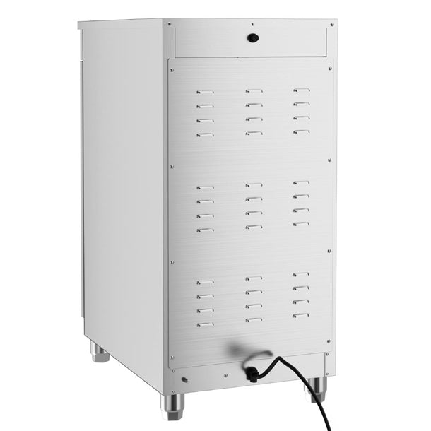 Apuro Single Door Plate Warmer - 500W | Width: 400mm | 60 Plate Capacity