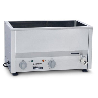 Roband / BM2 / Counter Top Bain Marie - 2 x 1/2 size pan (pans not included) (1000 Watts; 4.4 Amps) / 15kg  / W560 x D355 x H320 / 1Y Warrany