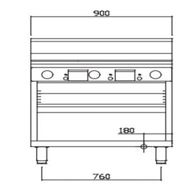 Luus GTS-9 Professional Series Griddle Toasters