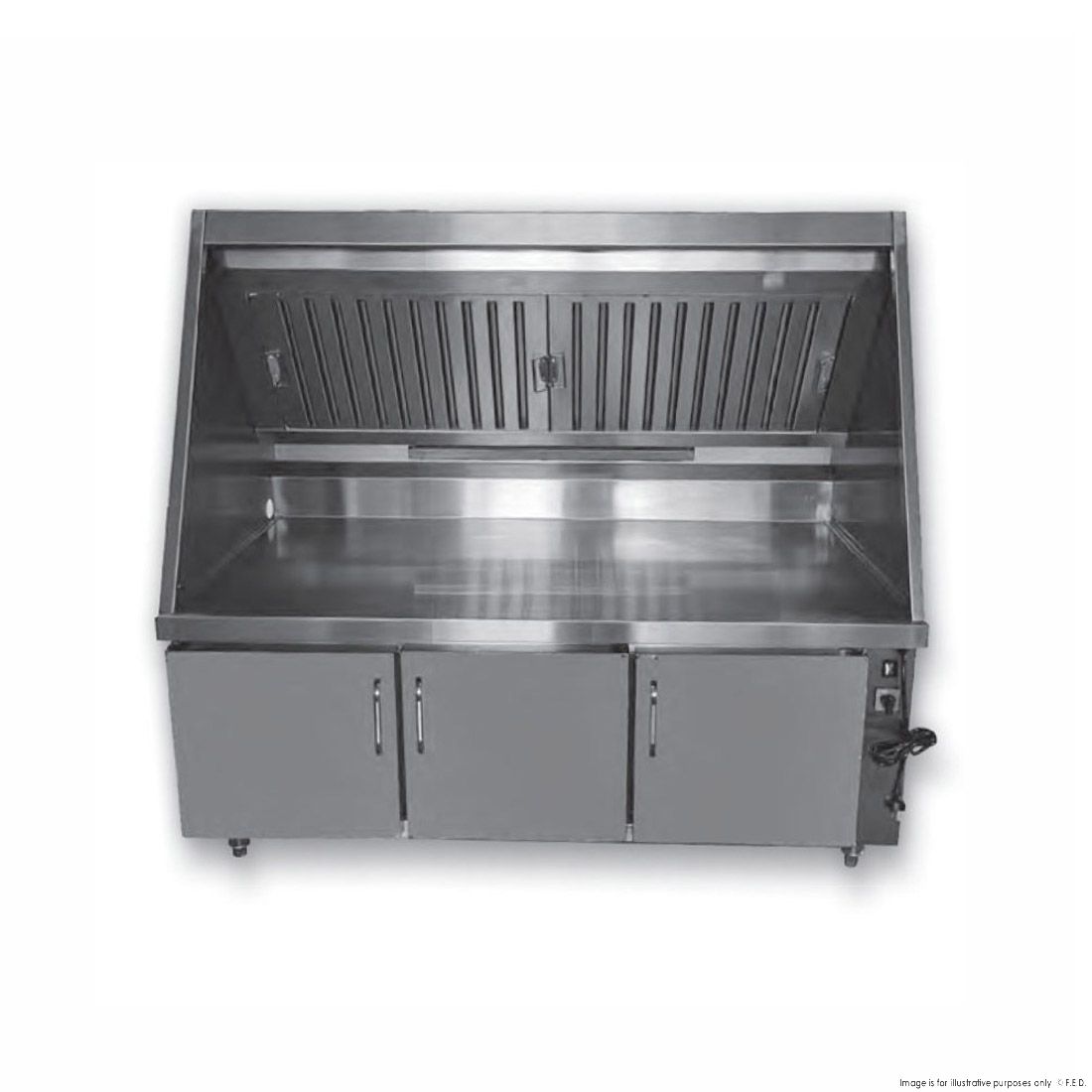 Modular systems HB1500-850 Range Hood and Workbench System