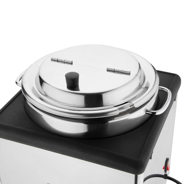 Apuro Heat and Hold Soup Kettle 9Ltr - 1.4kW. Capacity: 9Ltr