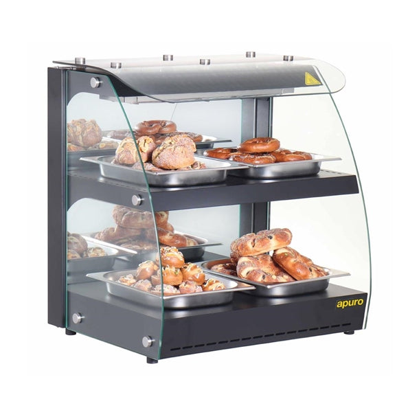Apuro Self-Serve Heated Display Unit - 560W. Width: 625mm