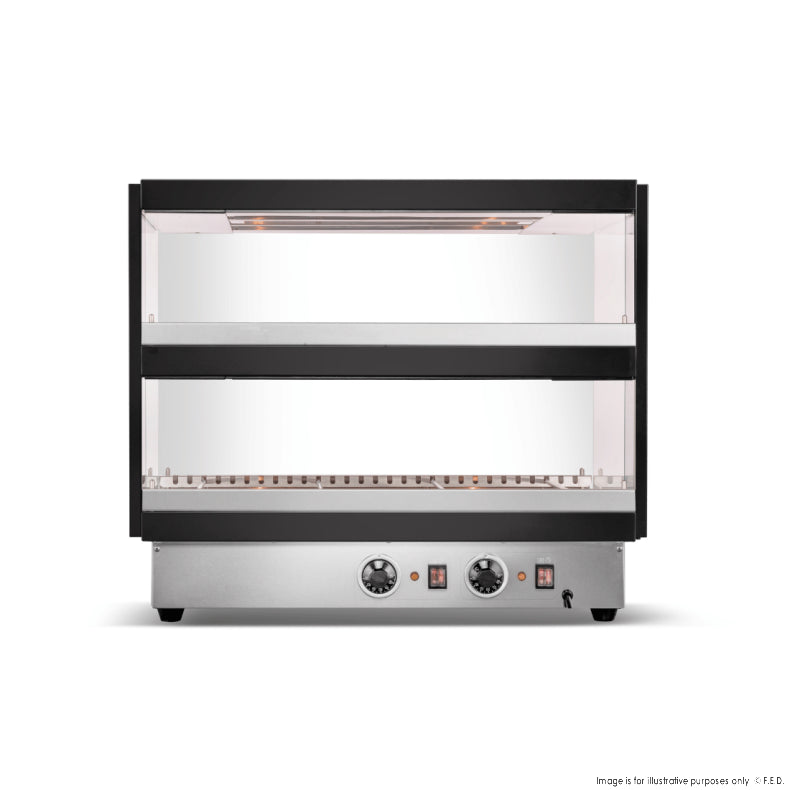 Bonvue Backfill Heated Display Cabinet HWB2-102