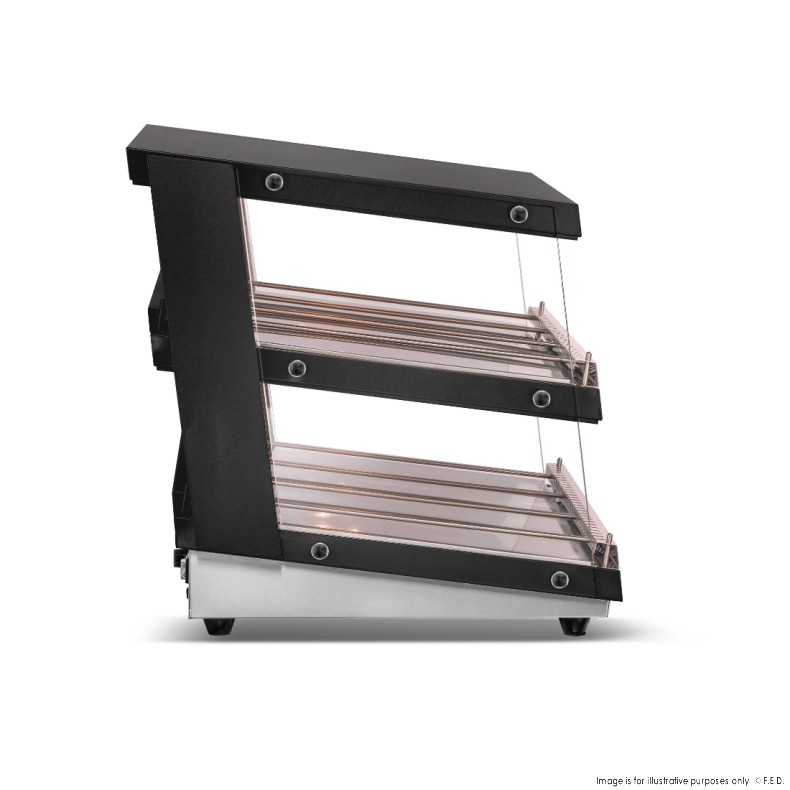 Bonvue Backfill Heated Display Cabinet HWB2-138