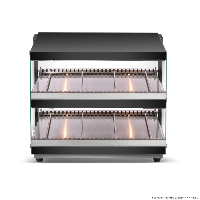 Bonvue Backfill Heated Display Cabinet HWB2-65