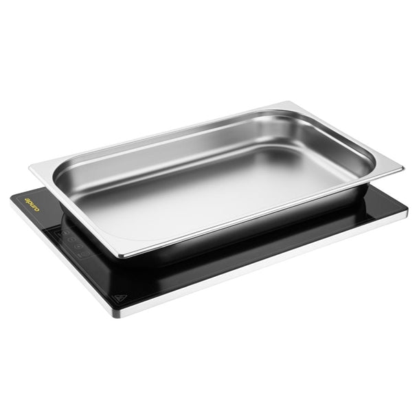Apuro Slimline Food Warming Tray GN 1/1 - 380x550mm. 230W