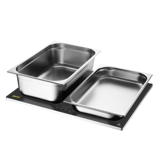 Apuro Slimline Food Warming Tray GN 2/1 - 530x650mm. 500W