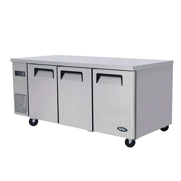 ATOSA YPF9040 UnderBench 3 Door  FRIDGE 390L