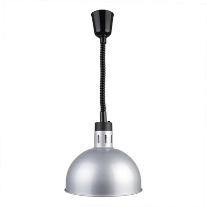 Apuro DY461-A Retractable Dome Heat Lamp Shade Silver Finish