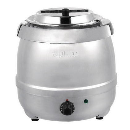 Apuro L714-A Stainless Steel Soup Kettle 10L
