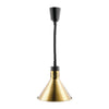 Apuro DY465-A Retractable Conical Heat Lamp Shade Gold Finish