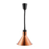 Apuro DY463-A Retractable Conical Heat Lamp Shade Copper Finish