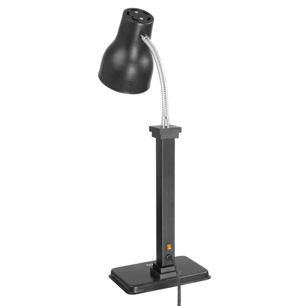 Apuro Heat Lamp Carving Station Matt Black 250W - 250W. Height: 660mm