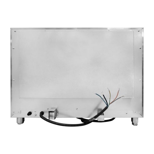 Apuro Bakery Convection Oven with Steam 100Ltr - Three phase. 4.6kW. Fits 4x 1/1GN or 4x 600x400 bakery trays