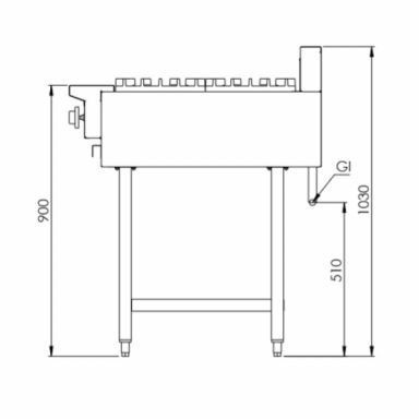 B+S K+ Four Burner Boiling Top KBT-SB4