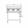 B+S K+ Six Burner Boiling Top KBT-SB6