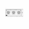 B+S Black BAWBT-SB2R - 2 Burner Boiling Top Right Side Wok Attachment