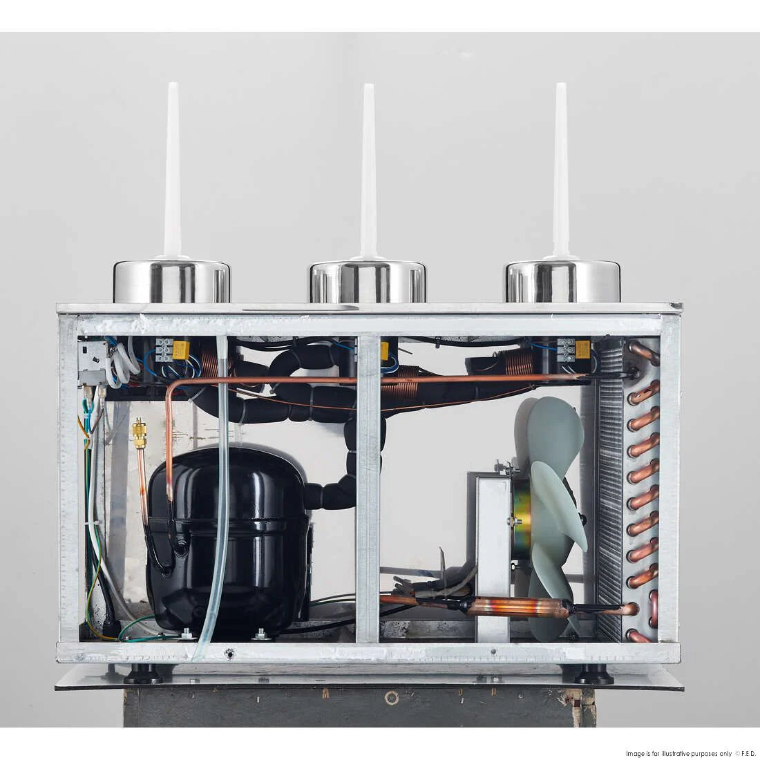 Benchstar Triple Bowl Juice Dispenser - KF12L-3