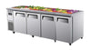 Turbo Air KSR24-4(FB) 2400mm Four Door Salad Prep Fridge 690L