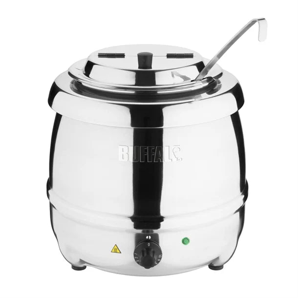 Apuro Stainless Steel Soup Kettle - Capacity: 10Ltr