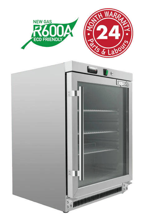 Exquisite MF210G One Glass Door Underbench Storage Freezers