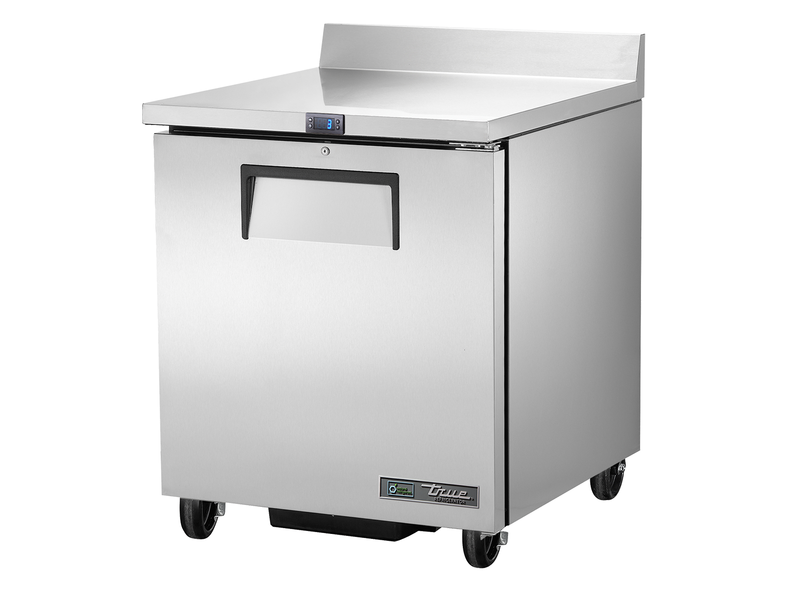 True - Worktop Counter Refrigerator, 1 Solid Swing Door