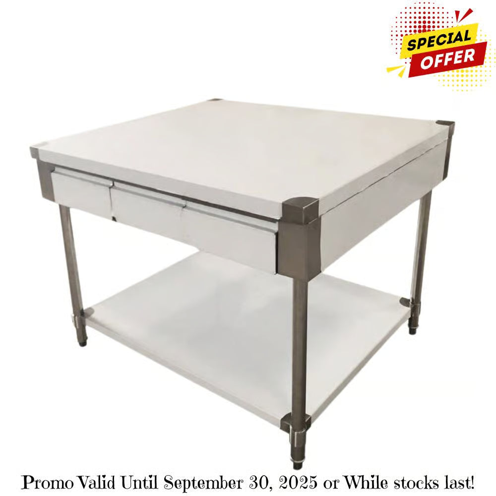 Modular Systems Workbench with 3 Drawer Each Side - SWBD10-1500