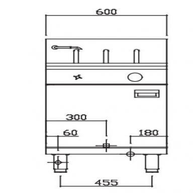 Luus NC-60, NC-60-A Asian Range Noodle Cookers