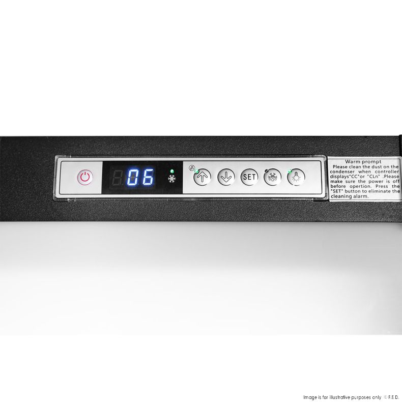 Thermaster Supermarket Open Beverage Display - OC-915B - Catering Sale