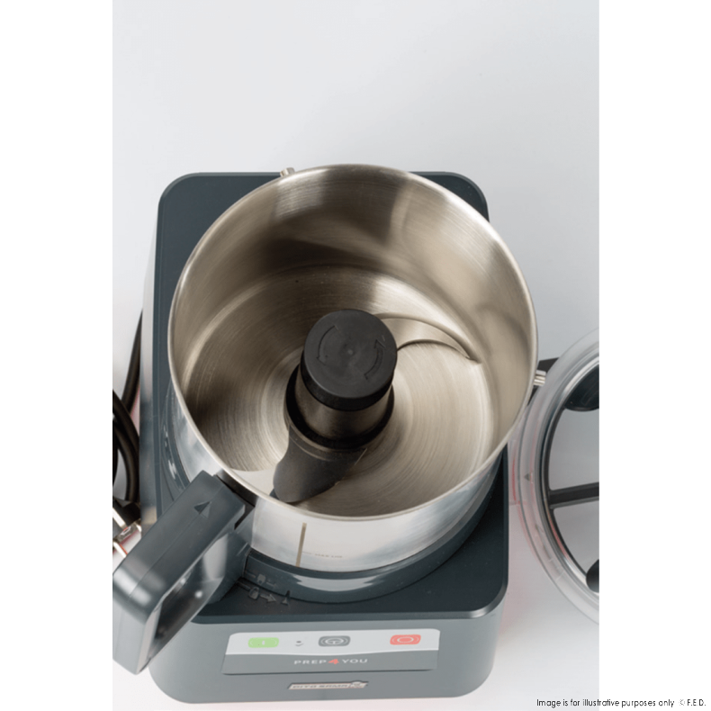 DITO SAMA P4U-PV201S PREP4YOU Combination Cutter/Slicer 9 Speeds 2.6L Stainless Steel Bowl
