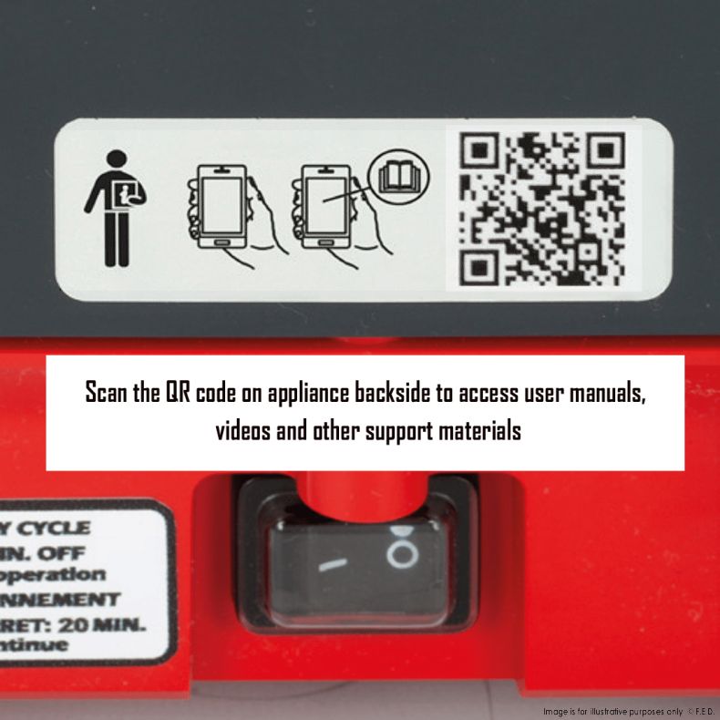 DITO SAMA P4U-PV301S3 PREP4YOU Combination Cutter/Slicer 9 Speeds 3.6L Stainless Steel Bowl 