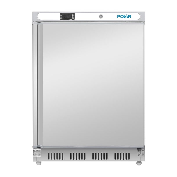 Polar C-Series Stainless Steel Under Counter Fridge 150Ltr - 150W | Total usable capacity: 64 Ltr | R600a