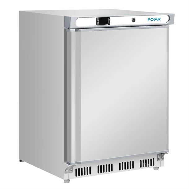 Polar C-Series Stainless Steel Under Counter Fridge 150Ltr - 150W | Total usable capacity: 64 Ltr | R600a