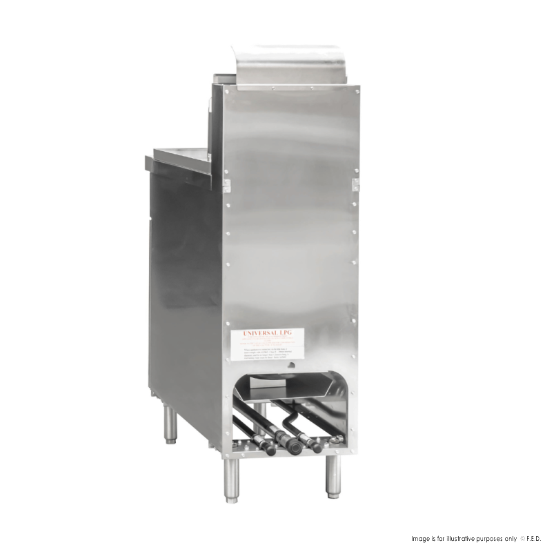 GasMax PC150-6LPG V Pan Natural Gas 6 Baskets Pasta and Noodle Cooker