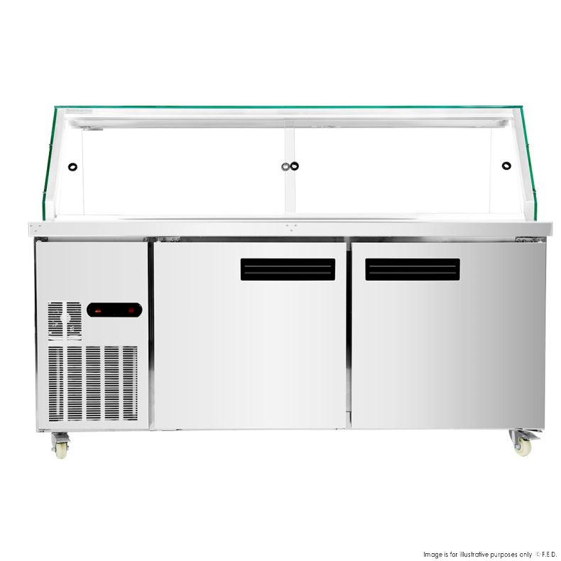 Thermaster Cold Salad & Noodle Bar 5x1/1 GN Pans - PG180FA-XG - Catering Sale