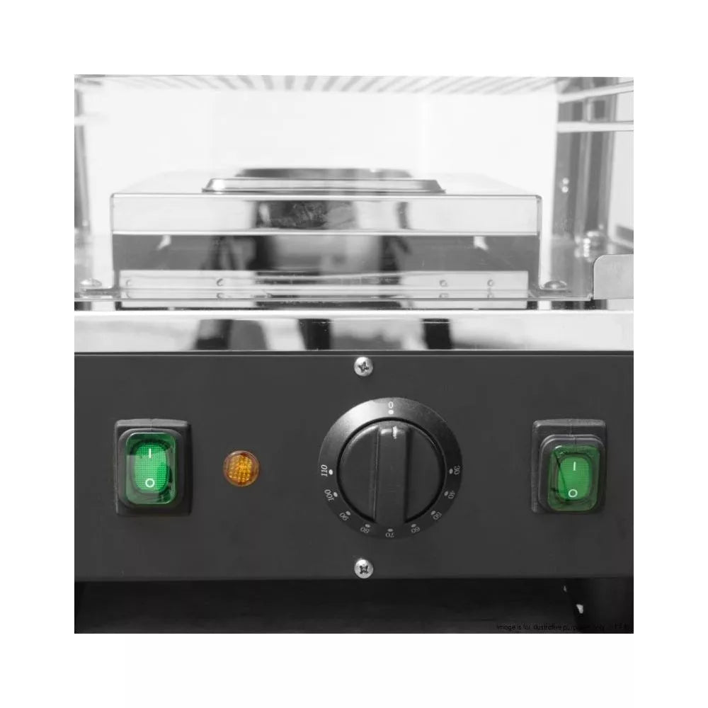 PW-RT/380/TGE Pie Warmer & Hot Food Display - 380mm