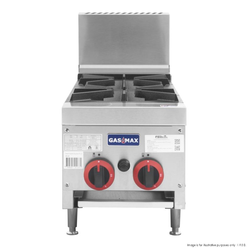 Gasmax Gas 2 Burner Cook Top RB-2ELPG