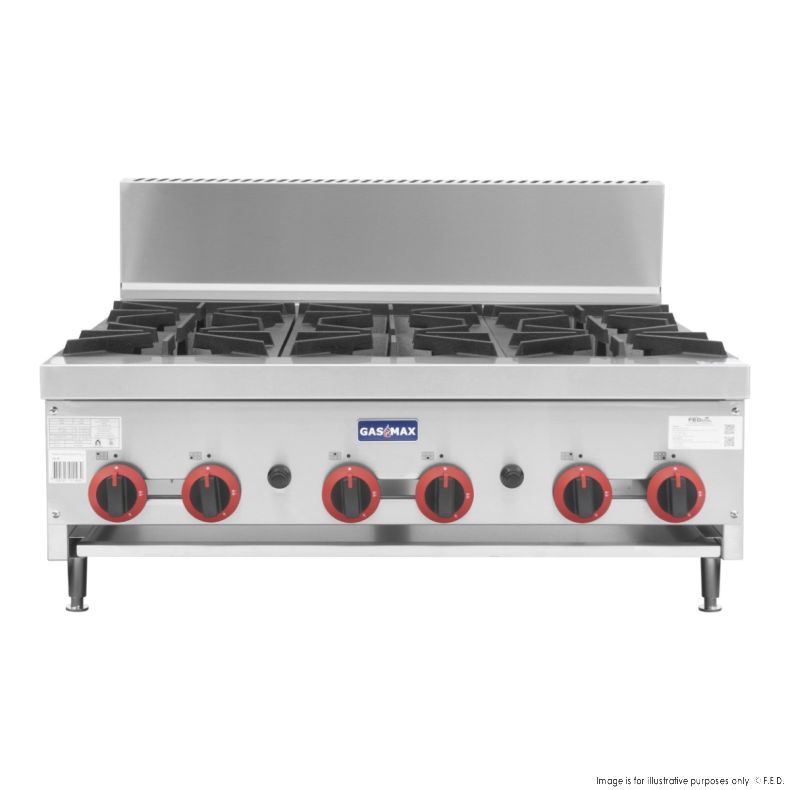 Gasmax Gas 6 Burner Cook Top RB-6ELPG