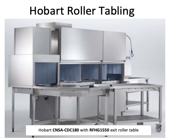 Hobart RF1050 ML70263-C Multi Directional Roller Table 2050mm