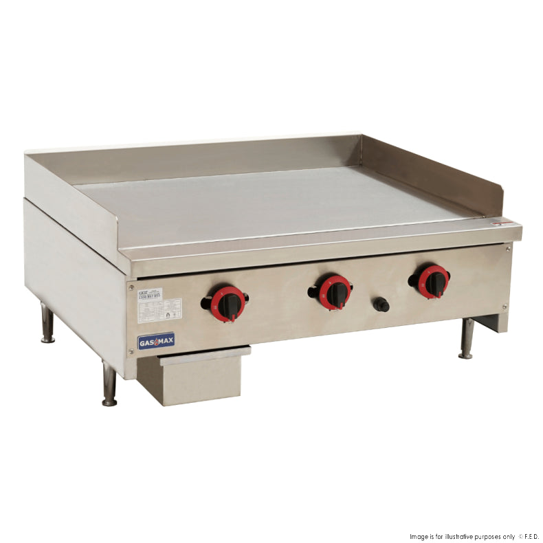 Gasmax Three Burner Griddle RGT-36E - Catering Sale