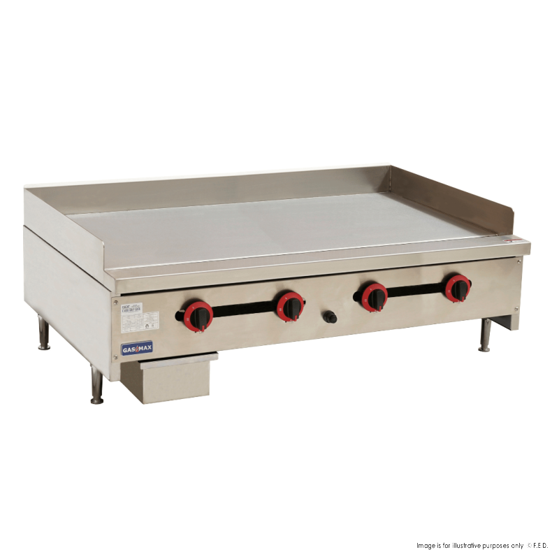 Gasmax Four burner griddle RGT-48ELPG - Catering Sale