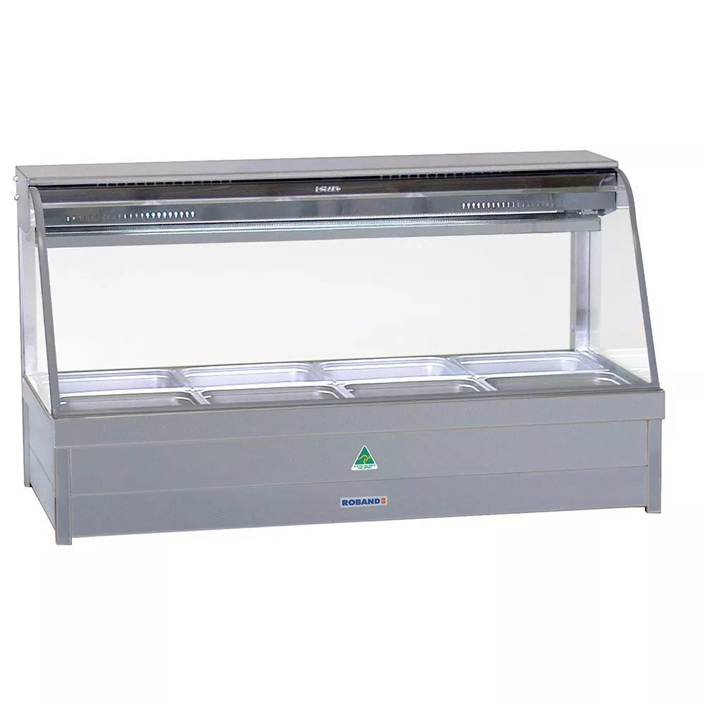 Roband CFX24RD Curved Glass Cold Plate & Cross Fin Coil – Piped & Foamed (no motor) - 8 Pans