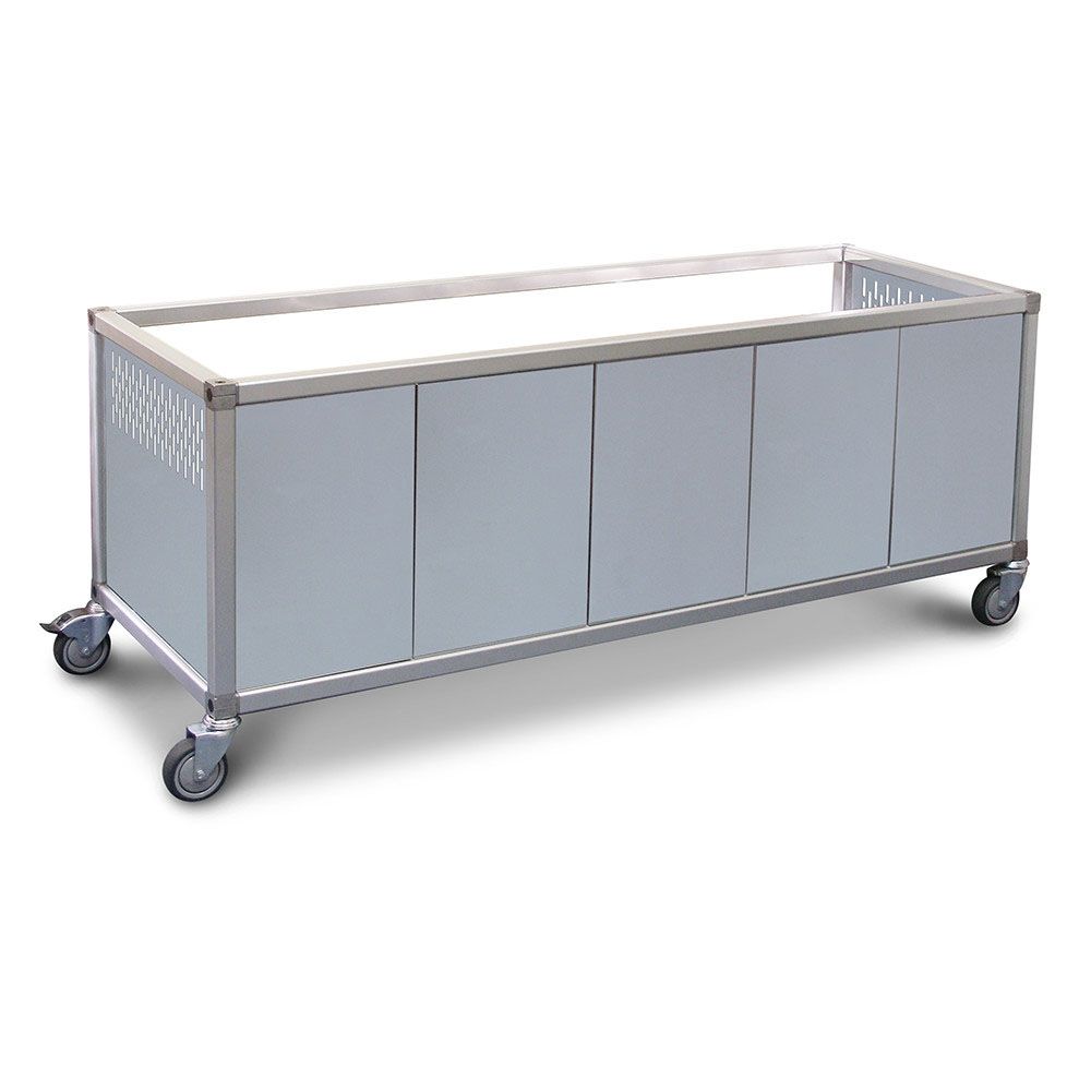 Roband ET23 Trolley to suit all 2 row by 3 pan sized foodbars and bain maries