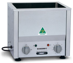 Roband  BM1A  Counter Top Bain Marie - Fits 1 x 1/2 pan size 100mm; Pan & lid included