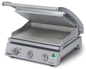 Roband GSA815ST Grill Station 8 Slice Smooth Plates Non-Stick Coated